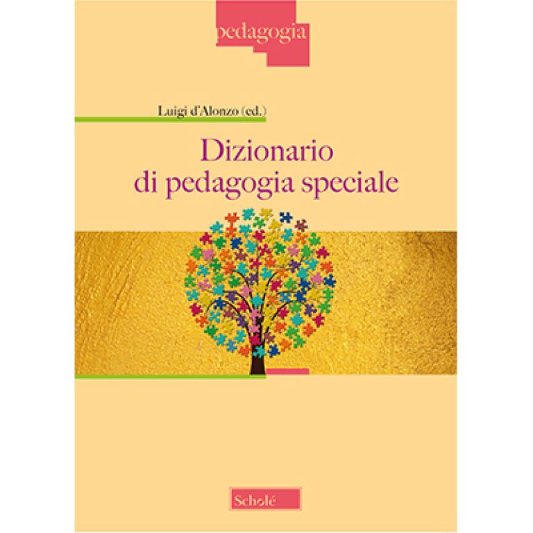 L. d’Alonzo (ed), “Dizionario di pedagogia speciale”, ed. Scholé, 2019