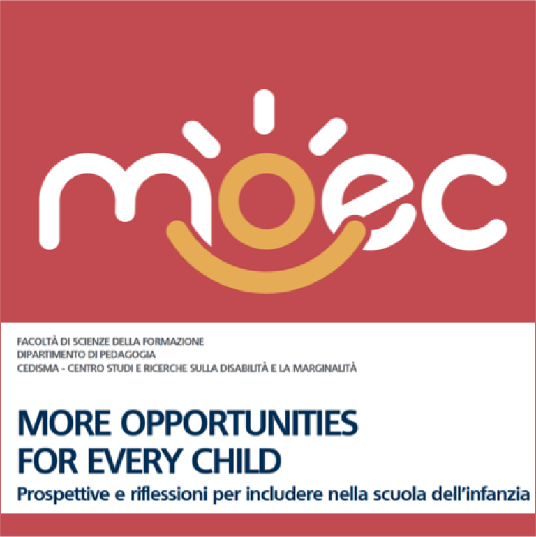 CONVEGNO INTERNAZIONALE – More Opportunities for Every Child: prospettive e riflessioni per includere nella scuola dell’infanzia